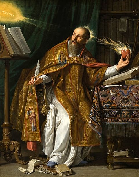 Portrait of Augustine of Hippo