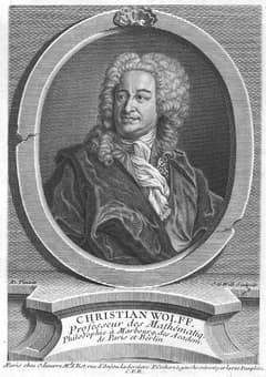 Portrait of Christian Wolff